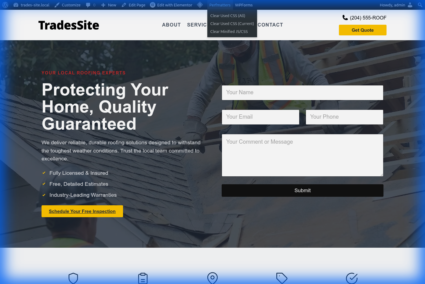 Perfmatters Clear Used CSS Dropdown